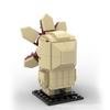MOC Building Blocks Small Particles Strange Story Monster Brickhead Educational Children's Assembly Toys
