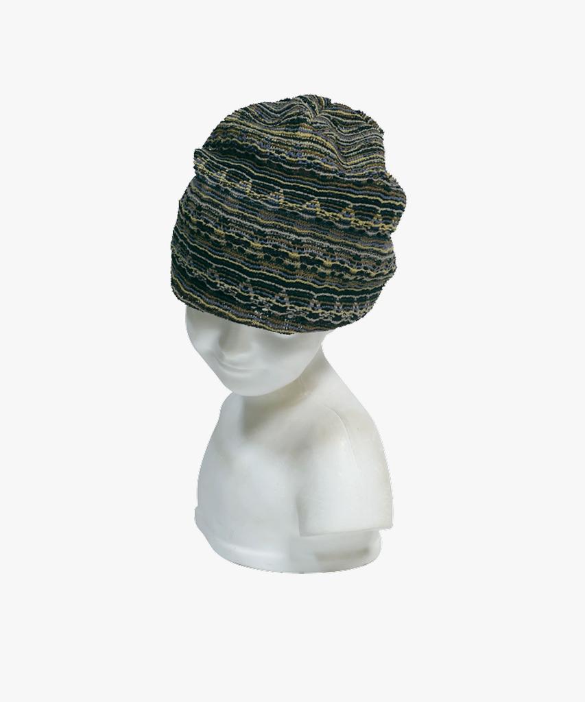 Maseukeompeoni Ripple Beanie - Blue