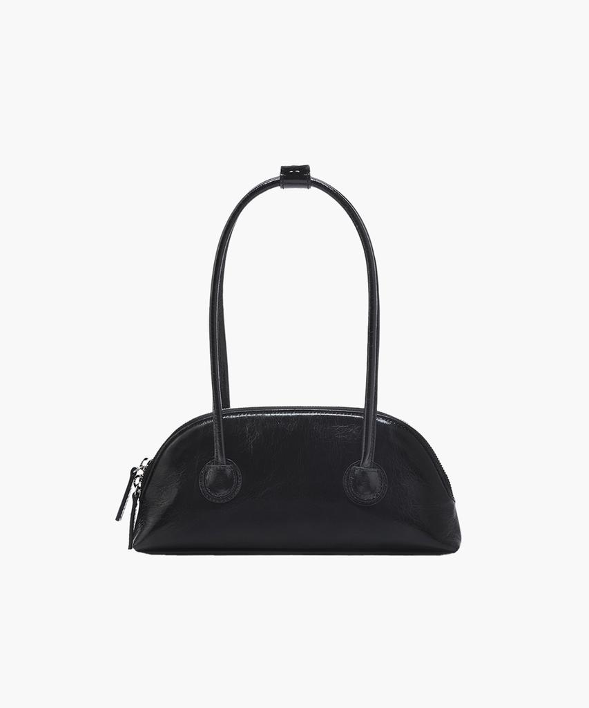 Margesherwood Bessette Shoulder_Black Crinkle