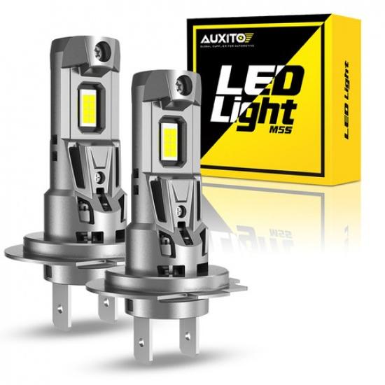 2Pcs Super Bright White H7 LED Headlight Headlamps Bulbs CANbus Error Free