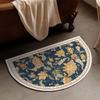 Nordic Vintage Bathroom Dirt Resistant Wear-resistant Easy Care Mat Bathroom Door Moisture-wicking Quick Dry Diatomium Mud Carpet