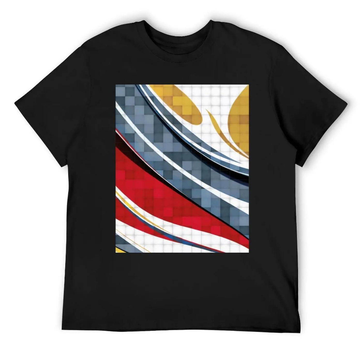 Cell Pattern Art T-Shirt anime tshirt tees Aesthetic clothing tshirts for men S