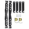 2 Sets Toe Alignment Tool Alloy Steel Convenient Hanging Design Car Front End Alignment Tool with