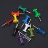 600pcs Multicolor Plastic Thumb Tacks Push Pins Set Home Office Message Board with Plastic Box