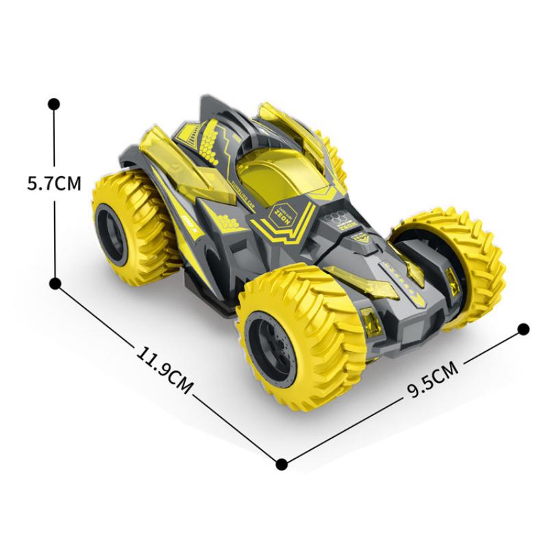 Four-Wheel Double-Sided Drive Inertial Toy Car Stunt Collision Rotate Twisting Off-Road Vehicle Kids Toys Model Cars For Gift