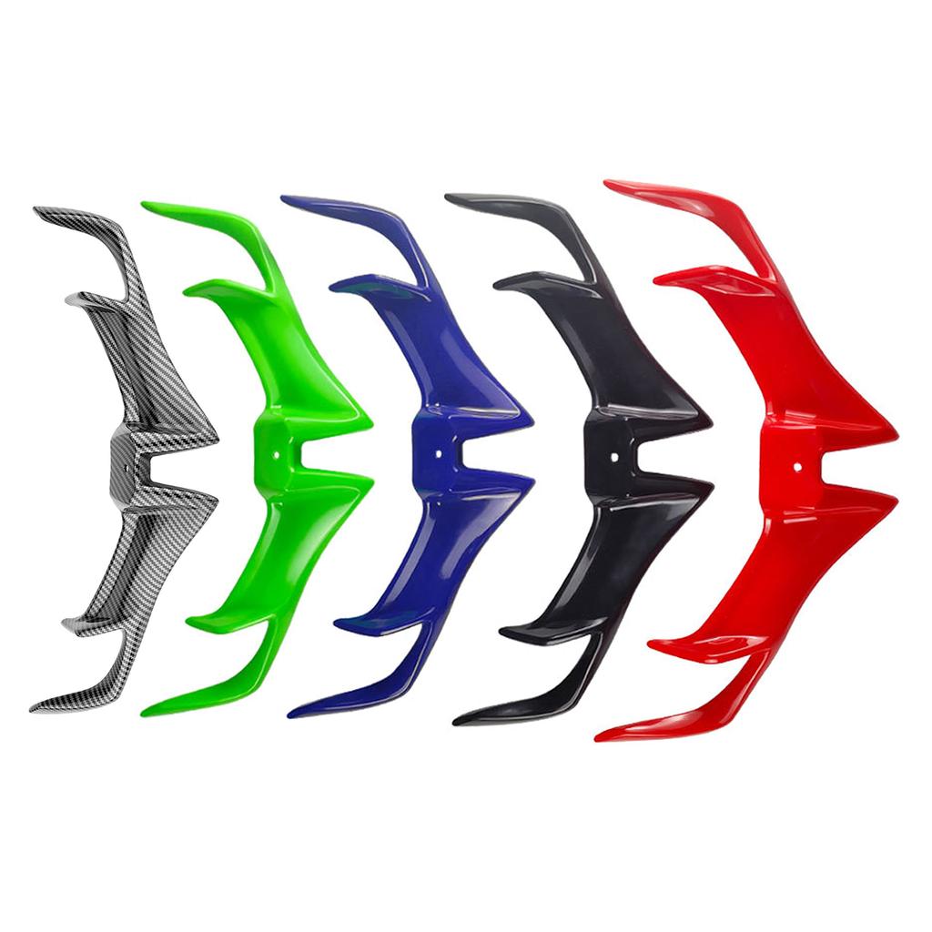 ABS Aerodinâmico Winglets Motocicleta Carenagem Acessório Pára-brisa Inferior Asa Capa Protetores para a maioria das motocicletas