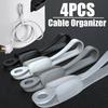 4pcs Upgraded Cord Wrapper Holder Cable Organizer Kitchen Storage Cable Winder Wire Management