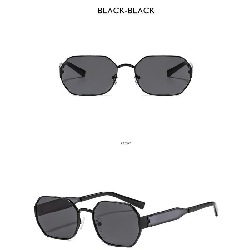 Women's Sunglasses, Metal Polygonal Sunglasses, Men's and Women's Fashion Sunglasses