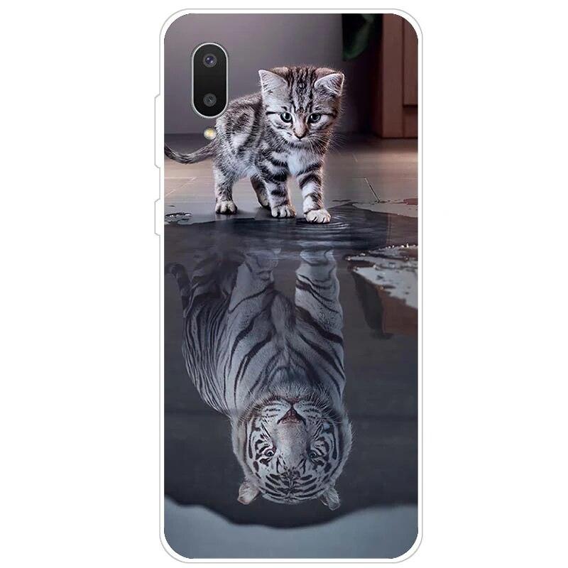 For Samsung Galaxy M02 Case Shockproof Soft Silicone TPU New Back Cover For Samsung M02 Phone Cases M 02 M022F 2021 Cute Cartoon