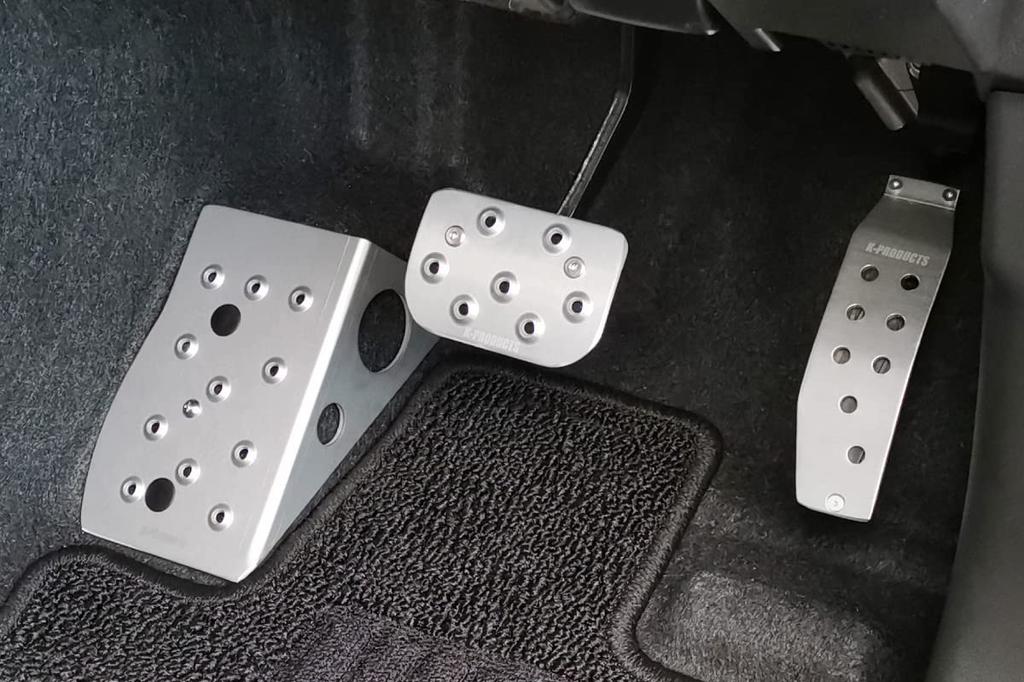 K-PRODUCTS Jimny JB64 JB74 K-PRO Aluminum Pedal Set for Automatic Cars