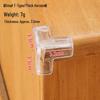 Transparent Silicone Safety Corner Guards for Children's Furniture