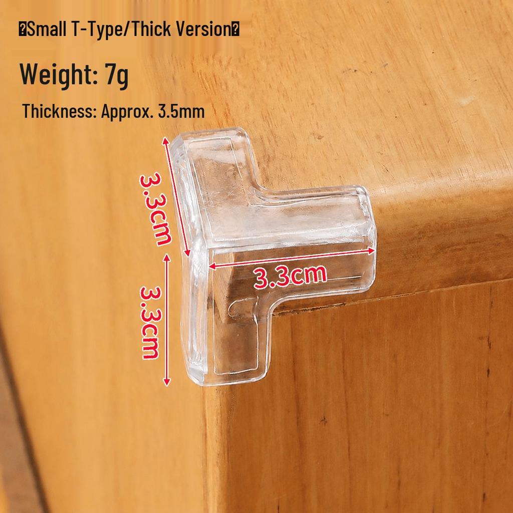 Transparent Silicone Safety Corner Guards for Children's Furniture