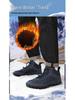 Men's and Women's Waterproof Five-Finger Snow Boots with Velvet Lining for Autumn and Winter Mountaineering