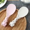 Plastic Wheat Straw Rice Spoon Cute Rabbit Rice Shovel Hot Rice Spoon  Home Kitchen