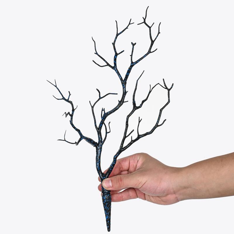 1/3pcs Plastic Branch Artificial Fake Antler Shaped Tree Twig Decorative Plants Autumn Winter Home Christmas Wedding Table Decor