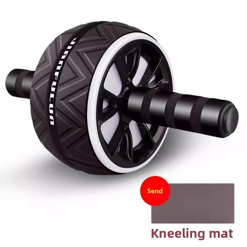 Klassisches Workout Bauchmuskelroller Rad Bauch Home Fitness Übung Bauchrad Rolle Bauchformer mit Kostenloser Knieauflage
