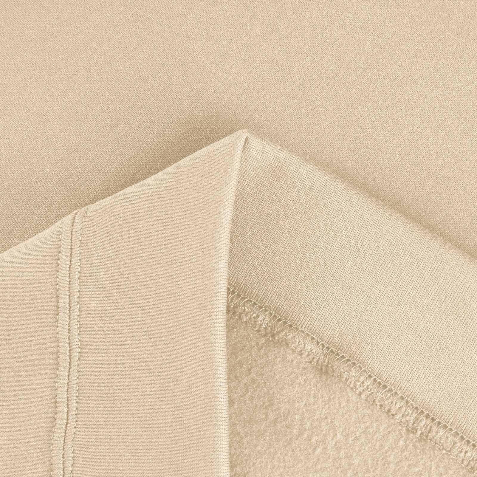 Унисекс модный повседневный свободный плюшевый пуловер с длинными рукавами и круглым — фото 6