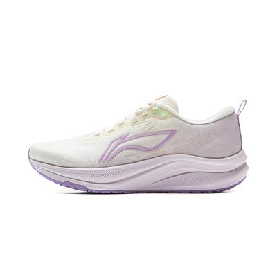 Li Ning Red Rabbit 8 Body Measurement Examination Marathon Training Professional Running Shoes Women Sneakers White Purple ARPV004-8