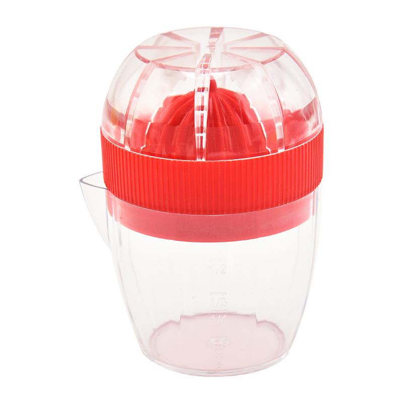 Manual Lemon Juicer: Portable Plastic Fruit Squeezer for Oranges