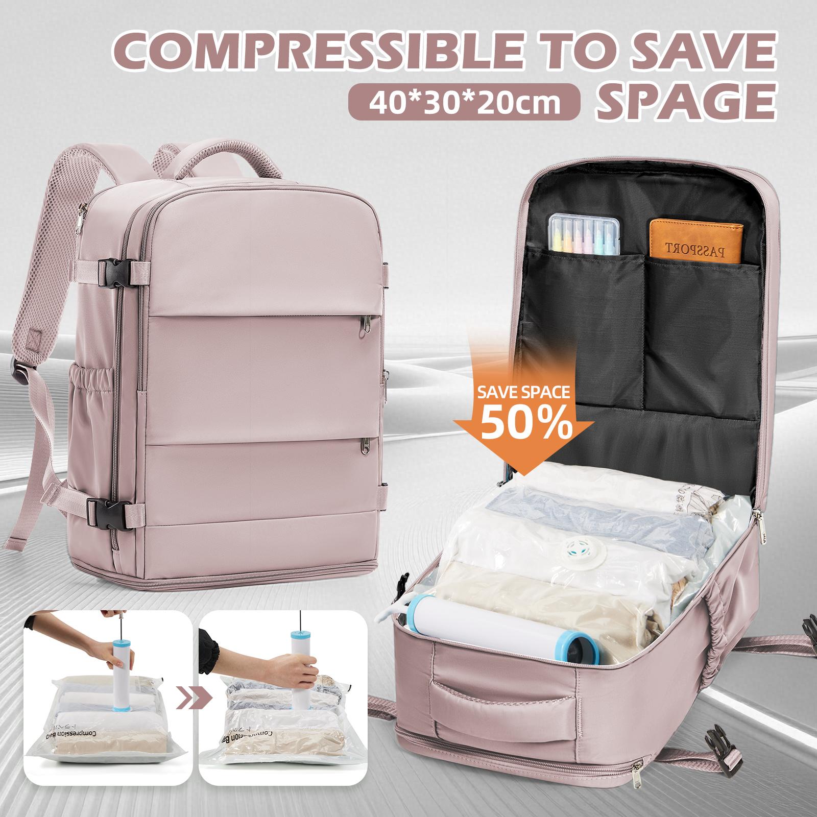 Clothing Storage Bag Vacuum Compression Backpack