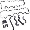 Pack of 2 Engine Valve Cover Gasket and Hose Set Fit for Mercedes-Benz ML320 ML350 ML430 E320 CLK320 C280 SLK320 C240 S500 SLK320 Replace 20180482