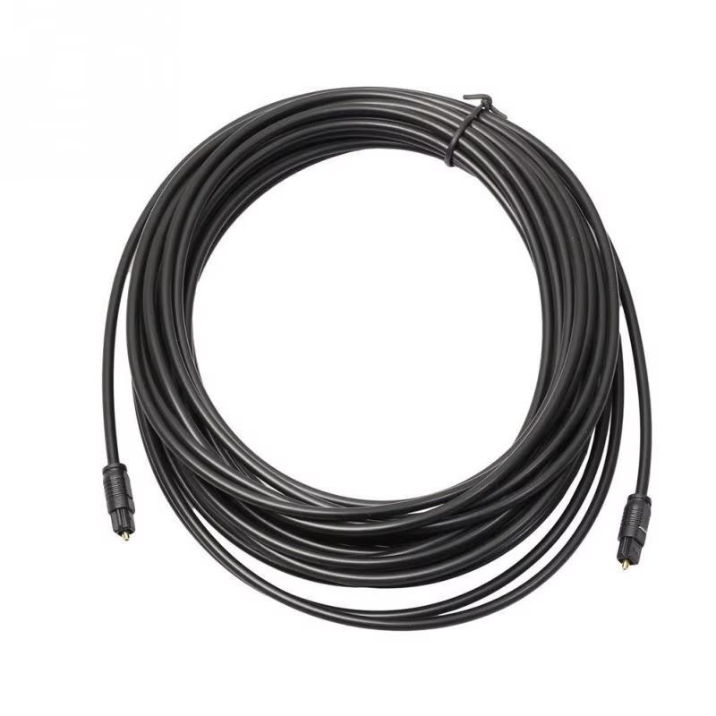 1/2/3ks Pro Toslink Pozlacený Digitální Optický Audio Kabel 1m 1.5m 2m 3 / 5m 10m 15m 20m Pozlacený Kabel Vysoká Kvalita