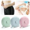 1pcs 2 Meters Portable Retractable Ruler Mini Tape Measure Sewing Leather Ruler Children Height Ruler Centimeter Inch Roll Tape