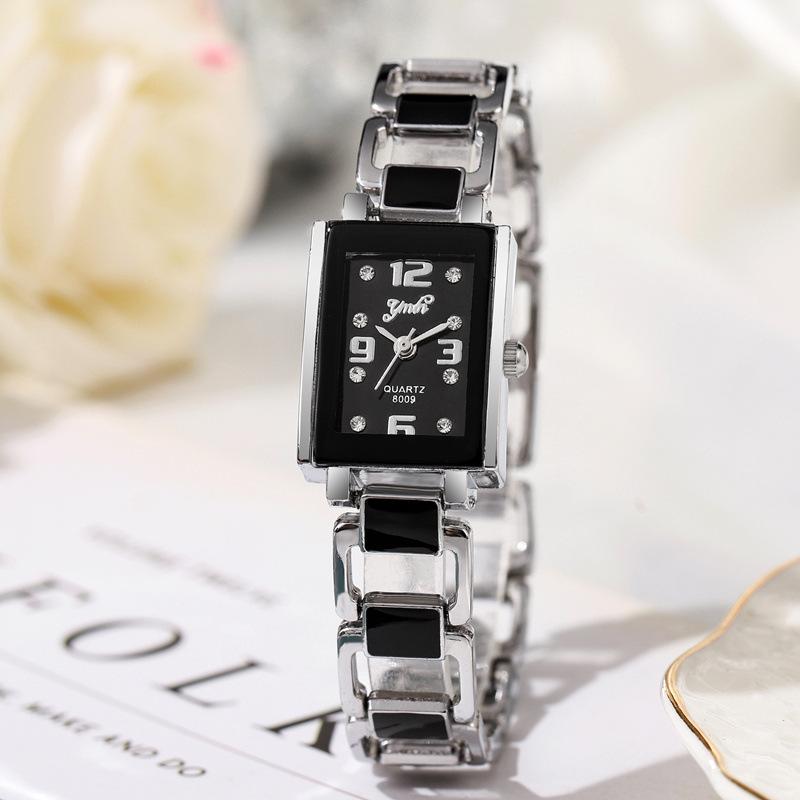 Women's Ceramic Strap Quartz Watch with Luxury Bracelet