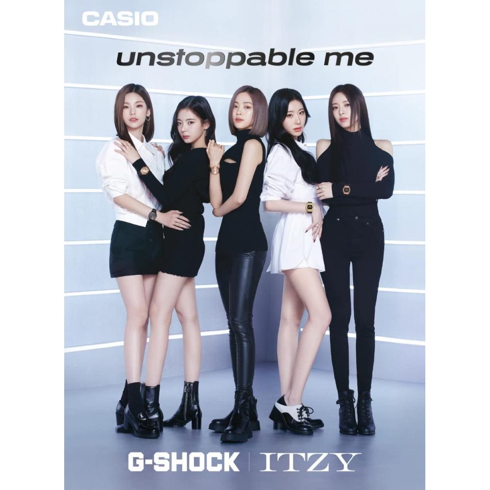 [Casio] G-Shock Watch Mid-size Model Metal Covered GM-S110PG-1AJF Women's Black