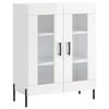VidaXL Buffet Blanc brillant 69,5x34x90 cm Bois d'ingénierie 827798