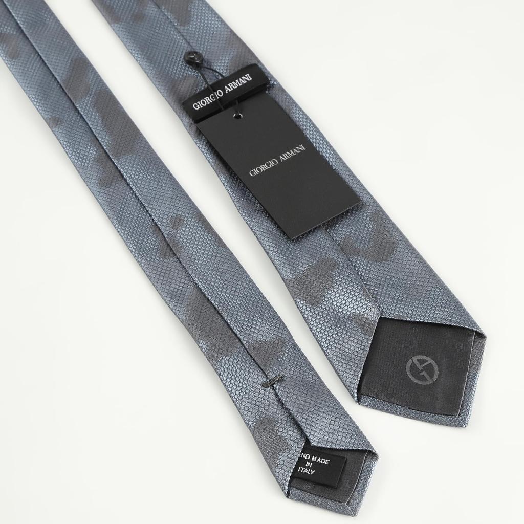 Giorgio Armani Tie GA13 Ash Gray Gift, (GA13-04 9P910-00130) [Used]