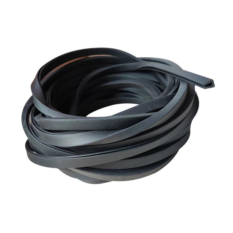 U-Shaped Rubber Edge Protector: Glass, Metal, and Steel Anti-Collision Edge Banding & Sealing Strip