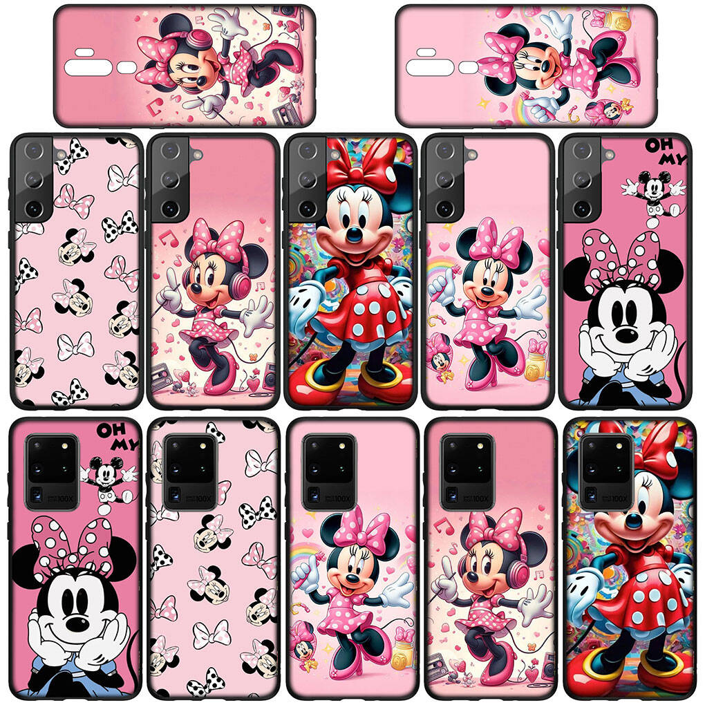 Phone Case for iPhone 17 16 15 Xiaomi Poco F8 F7 F6 X7 X6 M8 C85 C75 C71 Redmi Note 14 13 12 11 Pro Max A3 A4 14C 13C 15C 12C Anime Minnie Mouse Cover