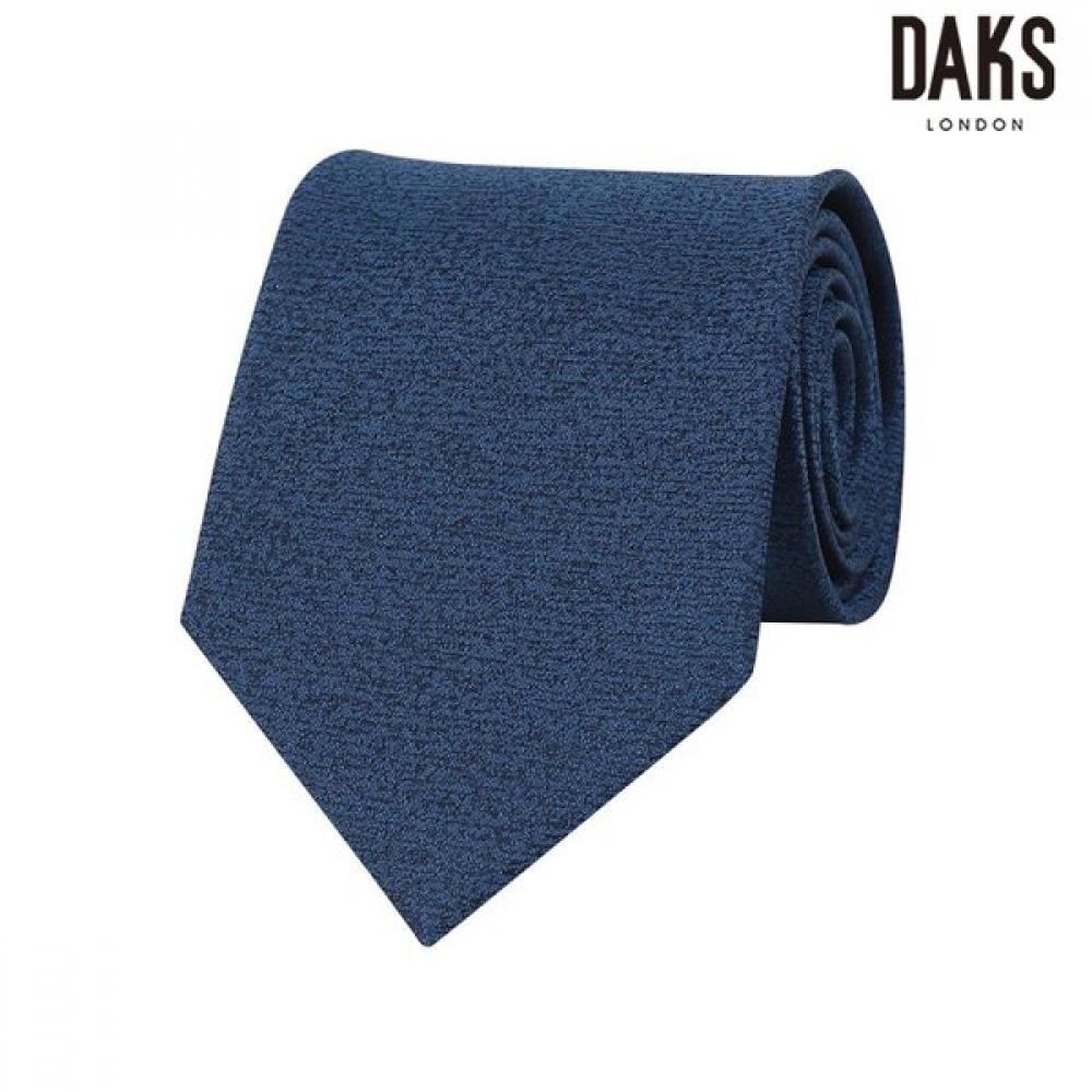 DakS Men S Navy Silk Blend Cubic One Point Solid Tie Dmg1acf1212n1 navy/000