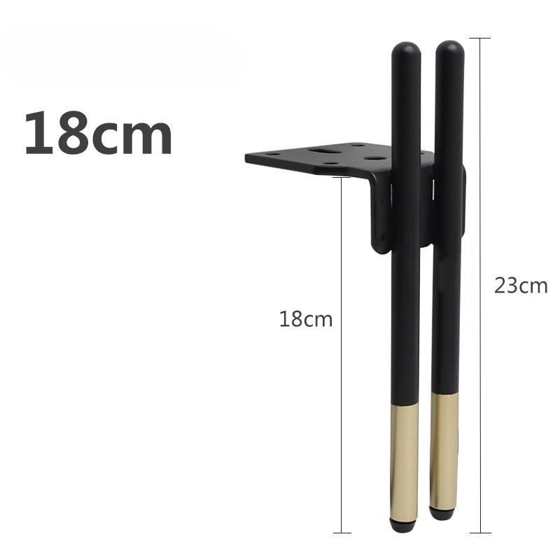 4pcs 13/15/18cm Metal Adjustable Furniture Legs Sofa TV Cabinet Feet Bathroom Cabinet Bed Support Leg Home Replacement Hardware