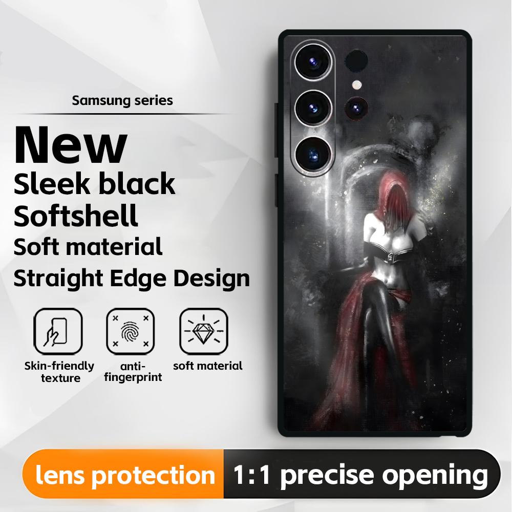 Classic Game DARK SOULS  Phone Case For Samsung Galaxy S26 S25 S24 S23 S22 S21 Plus Ultra Note20 Soft Black