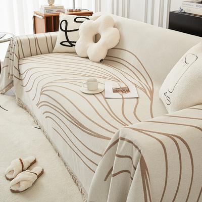 Shoreline Chenille Sofa Towel Four Seasons Universal All-Inclusive Sofa Cover Dust Cover Living Room One-Piece Sofa Cover Cloth