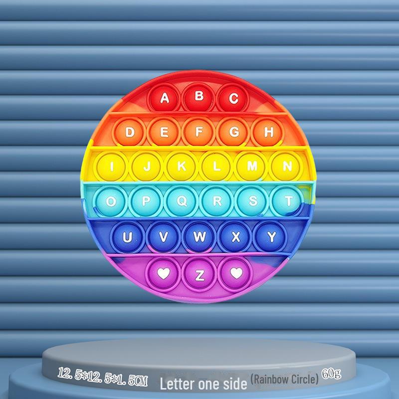 12cm Rainbow Music Children's Educational Toys: Letters, Numbers, Pinyin, Math, Rat Pioneer