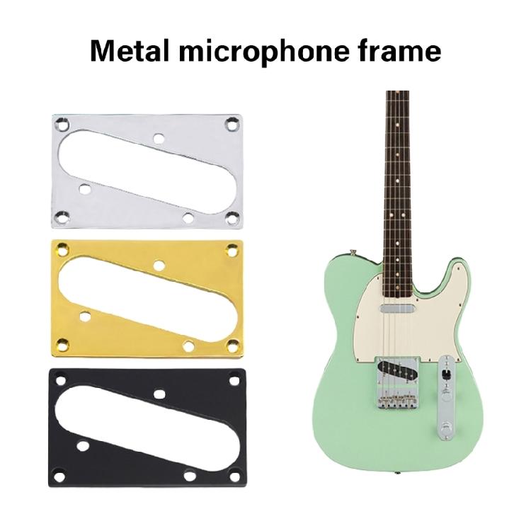 Heavy Type Chrome Pickup Frame 4 Reinforced Screws Enhances Stability For Guitar Bridge Pickup Assembly