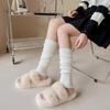 Cold Proof Long Socks Knitted Foot Warmer Sock New Leg Warmers  Women