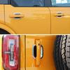 Chrome Door Handle Bowl Panel Cover Trim Bezel for Ford Bronco 21+Accessories