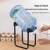 Minimalist Elevated Water Dispenser Stand with Press Device