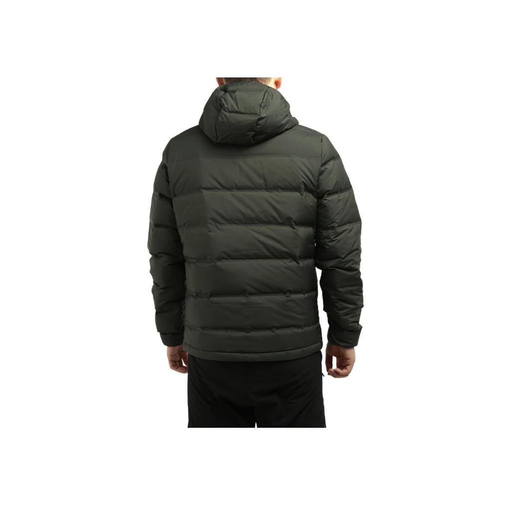 Adidas Helionic Hooded Down Jacket Men Jacket Green DZ1427