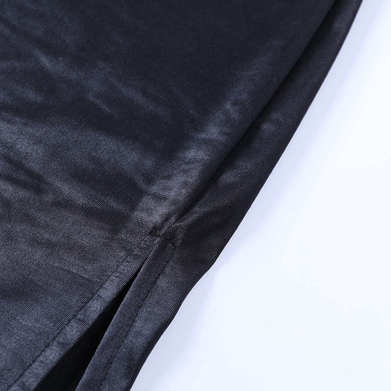 Jarní Blackless Spaghetti Strap Women Tenké dlouhé dámské letní šaty bez rukávů