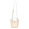 Mcgraw Logo Magnetic Closure Bucket Bag Women Handbags Cheese-White 158500-724