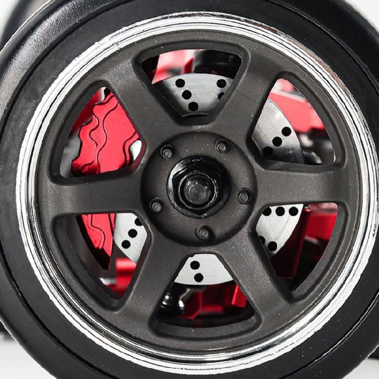 Set Of 4 Wheel Wheel Hubs And Brake Disc For 1/10 Remote Control Cars Adding Realism And Performances