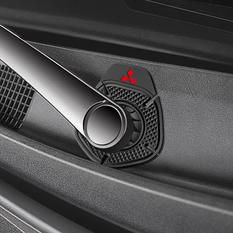 FOR Car Windshield Wiper Arm Hole Protection Cover Silicone Dust Cover For Mitsubishi Ralliart Lancer EX Outlander 3 L200 Pajero