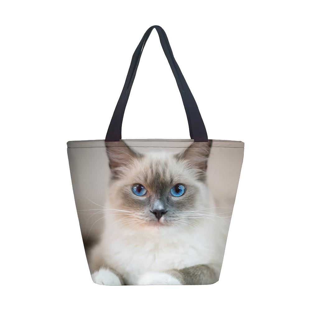 Women's Handbag No Theme Girl Shoulder Bag Printed Canvas Bag Fashion Trend Large Capacity Tote Bag