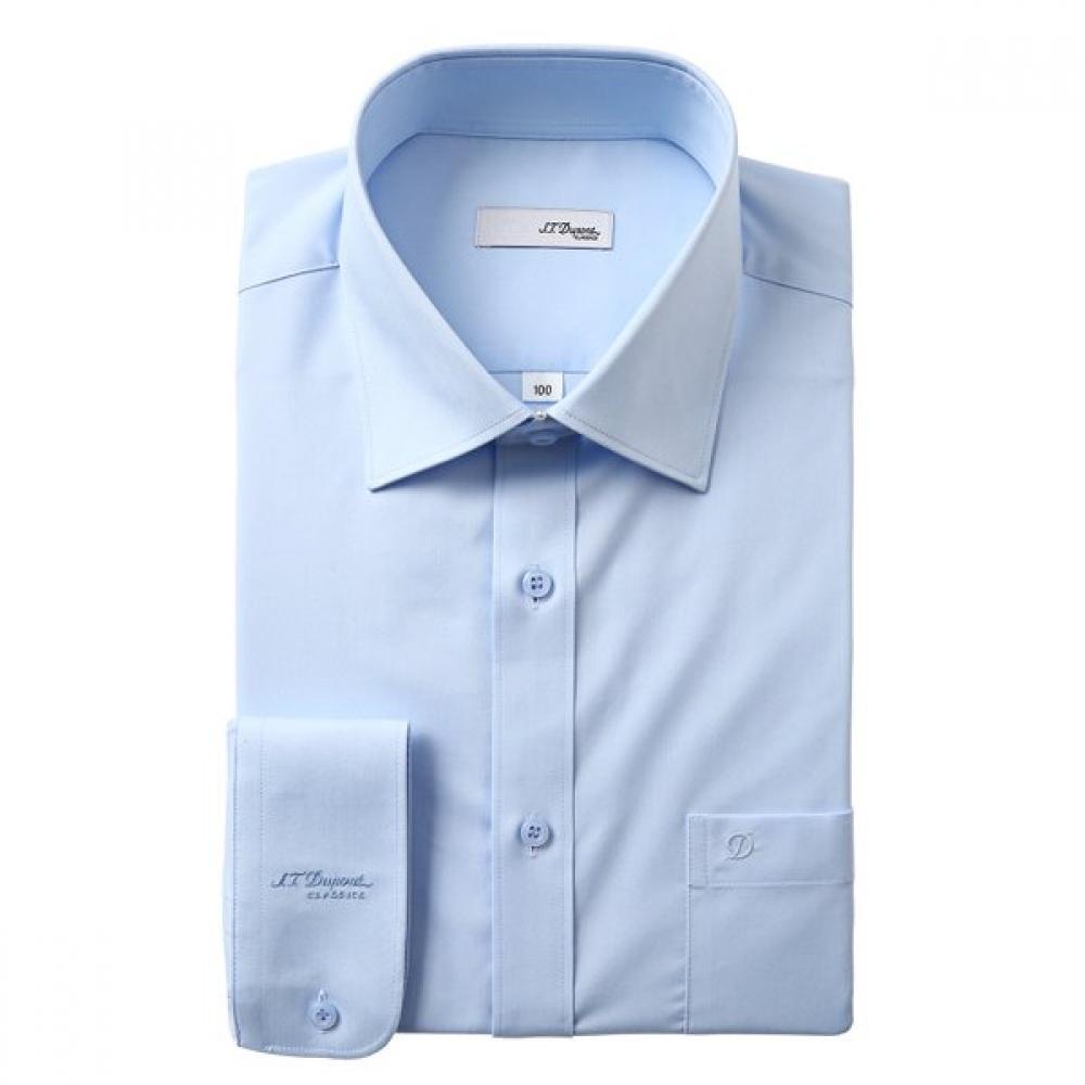 S.T. Dupont Хлопковая рубашка с длинным рукавом, эластичная, классического кроя Se5sm12ls901sbu 110