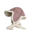 New Ear Protection Hat for Women In Winter Thickened Fur Ball Lei Feng Hat Cycling Windproof Hat Warm Northeastern Hat Cute Korean Version Trendy